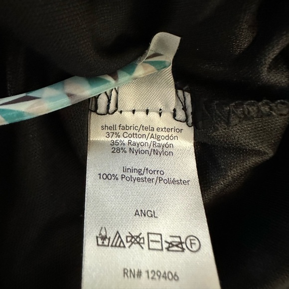 Venus Blue Lace Dress Long Bell Sleeve Witchy Mini Party Cocktail V-Neck size 16 - Picture 4 of 4